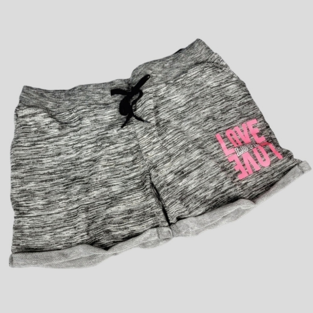 Thrill 94 Heather Grey Jersey Knit Shorts NEW (Size 14) Juniors 2X‎